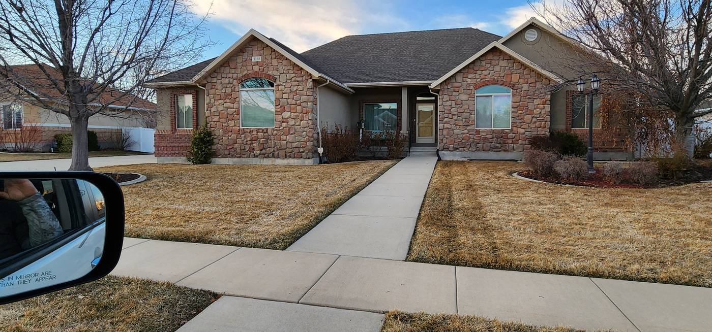 Stone ranch exterior